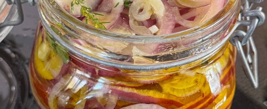 Marinated Red Onions