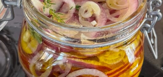 Marinated Red Onions